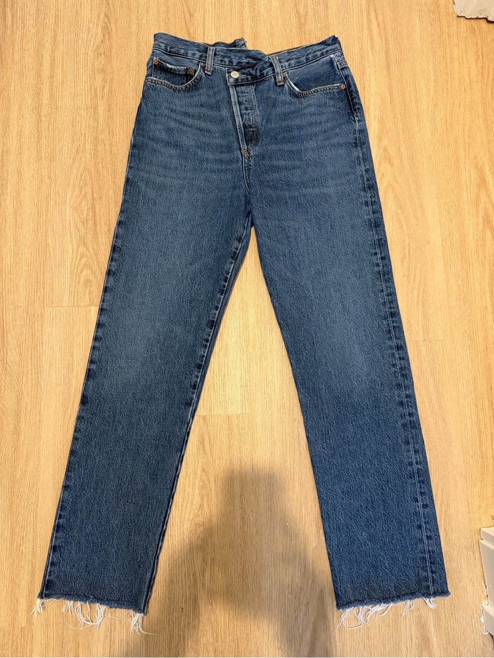 AGOLDE Criss Cross Straight Jean